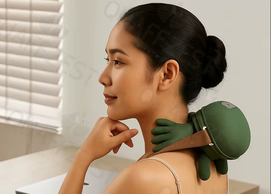 N7 Electric Neck and Shoulder Muscle Massager Wireless Shoulder and Back Kneading Massage Shawl Neck Masajeador Relax Pain Relie