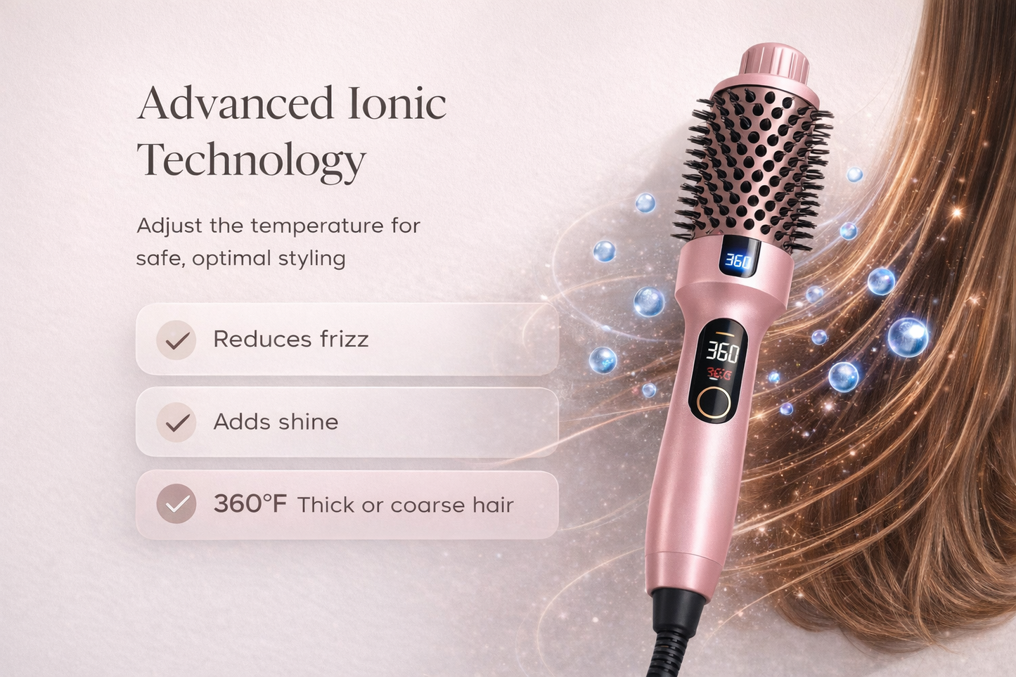 Smooth, Frizz-Free Hair in 10 Minutes