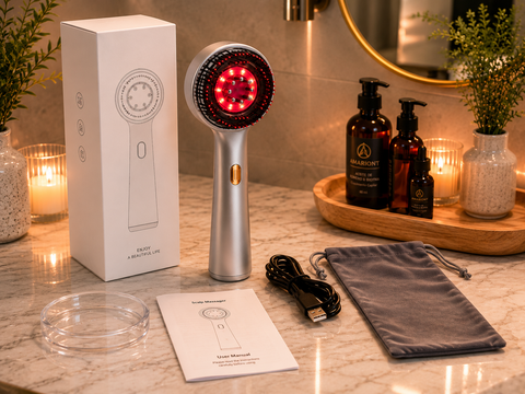Cepillo de Estimulación Capilar LED Amariont