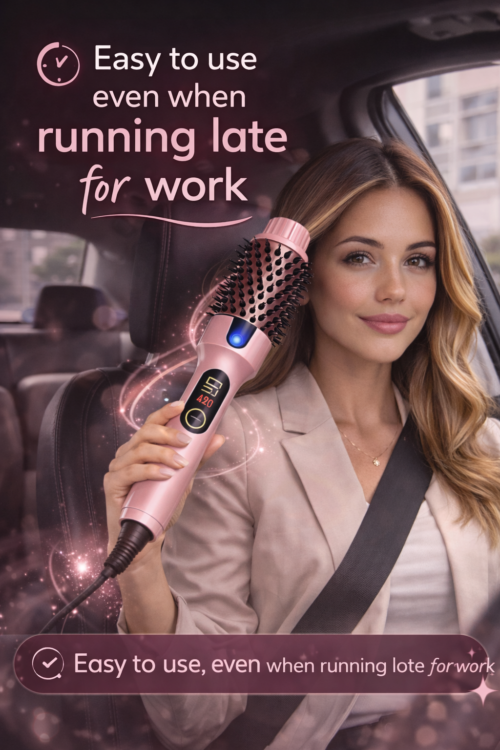 3-in-1 Ionic Thermal Brush – Salon Blowout at Home