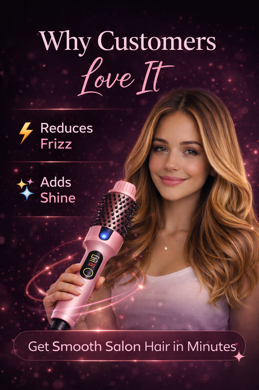 3-in-1 Ionic Thermal Brush – Salon Blowout at Home