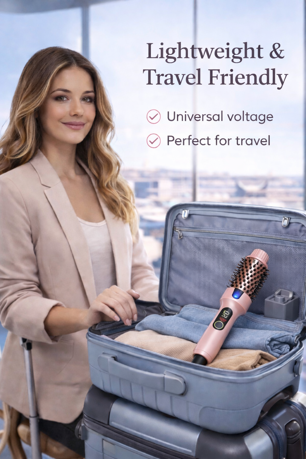 3-in-1 Ionic Thermal Brush – Salon Blowout at Home