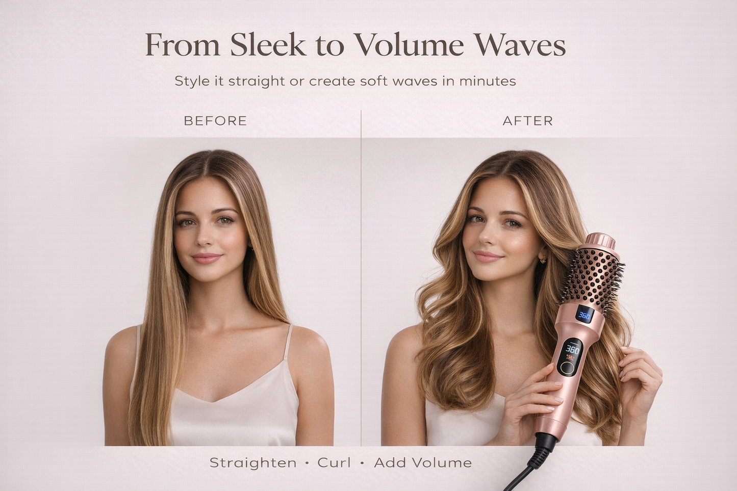 Smooth, Frizz-Free Hair in 10 Minutes